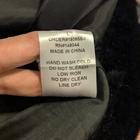 Papaya Luxurious Black Faux Fur Jacket - Picture 7 of 9